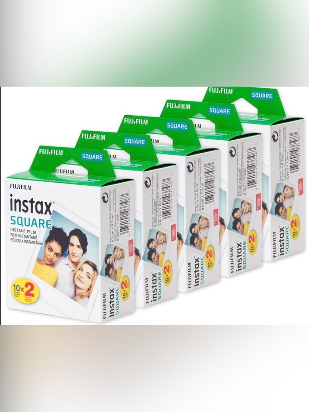 Fujifilm Instax Square Instant Film – 90 Sheets